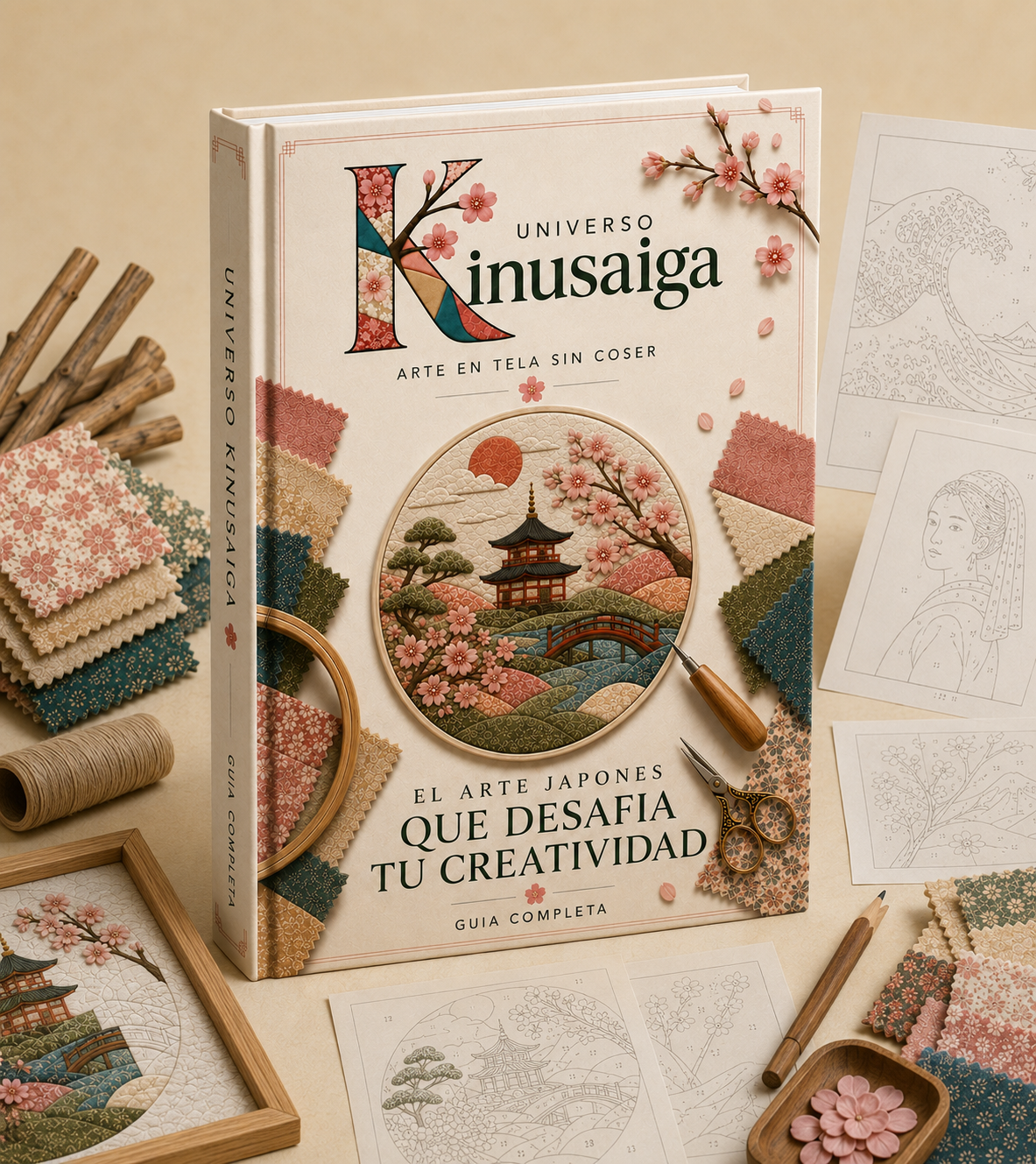UNIVERSO KINUSAIGA: Una nueva forma de crear, relajarte y transformar simples telas en verdaderas obras de arte